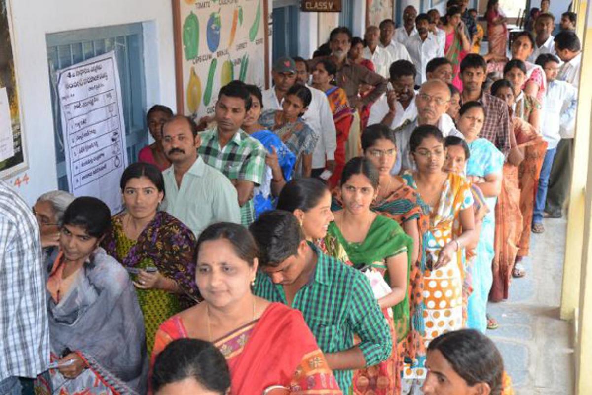 Khammam civic polls witness 68% voter turn out